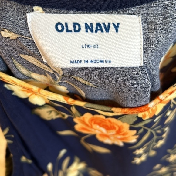 Old Navy Girls Floral Dress | SIZE L (10-12) - Picture 3 of 5